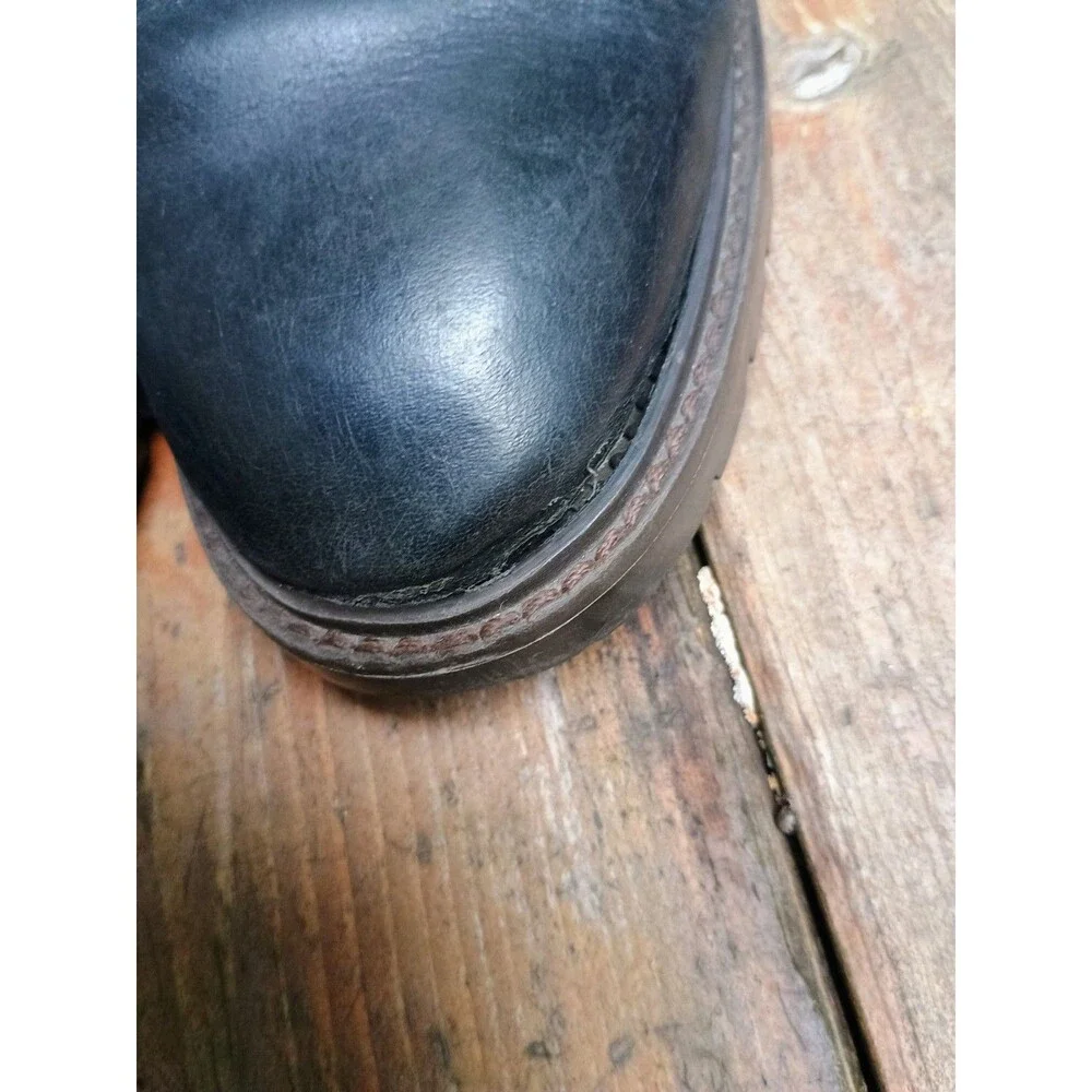 Coach Georgetta Black Ankle Boots Turn Lock Detail Sz 8.5 B
